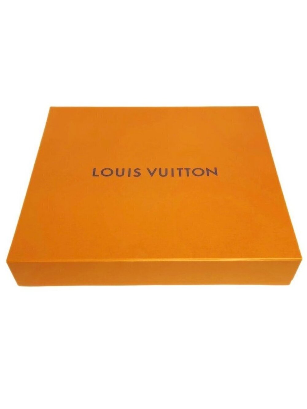 AUTHENTIC LOUIS VUITTON Gift box Magnetic Luxury Presentation Orange Blue